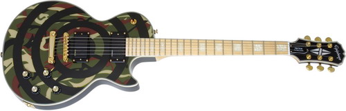 Zakk Wylde Camo Les Paul Custom